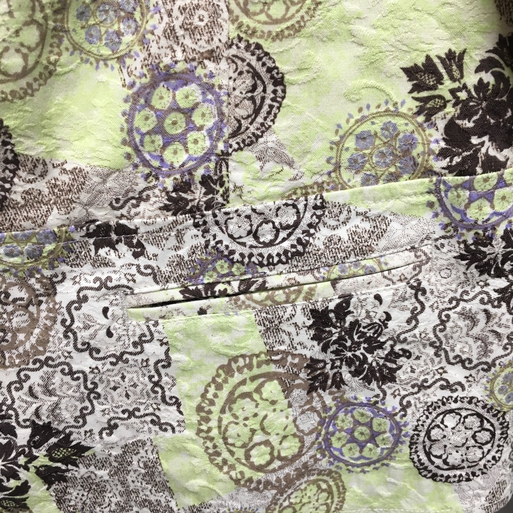 Christopher & Banks Floral Patterned Blazer - Picture 3 of 5